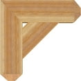 thumbnail image 3 of Ekena Millwork 6"W x 22"D x 22"H Traditional Craftsman Rough Sawn Bracket, Western Red Cedar, 3 of 13