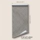 thumbnail image 3 of 1 Roll, Wall Sticker, Geometric Patterned Printing Waterproof Self-Adhesive Wallpaper Gray Abstract Bathroom Thickened Wall Sticker 47.24x11.81inches, 3 of 4