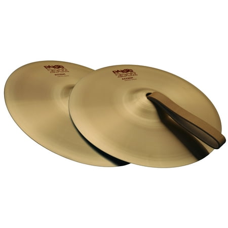 Paiste 1069404 4  2002 Series Accent Cymbal Pair With Included Leather Straps Paiste 1069404 4  2002 Series Accent Cymbal Pair With Included Leather Straps