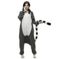 thumbnail image 1 of Disfraz de Lemur Pijama Mono Kigurumi Mono Animal Sudadera con capucha, 1 of 4