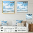 thumbnail image 4 of Designart "Cloud Drift In Minimalist Horizon" Minimalism Wall Art Living Room, 4 of 7