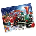 thumbnail image 3 of Kit de Pintura de Diamante 5D DIY Por Número, Hermosa Imagen de Navidad para Adultos Principiantes Baoblaze Pintura de Diamante Navidad, 3 of 5