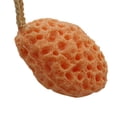 thumbnail image 3 of Esponja suave para el cuerpo, baño, ducha, spa, exfoliante, lavado de cara, limpiador, esponja (naranja), 3 of 4