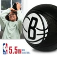 thumbnail image 2 of Franklin Sports NBA Brooklyn Nets Mini Foam Basketball - Kids 5.5" Inch Toy Basketball for Over the Door + Mini Indoor Basketball Hoops - NBA Fan Shop Soft Foam Indoor Kids Basketballs, 2 of 9