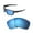 Ice Blue Coated - Polarized, variant on Walleva Brown Polarized Replacement Lenses for Oakley Drop Point Sunglasses