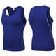 thumbnail image 4 of pstuiky Camisetas sin mangas para hombre, Camiseta deportiva ajustada de color liso para hombre, moderna, para tiempo libre y fitness Camisas de hombre s, 4 of 4