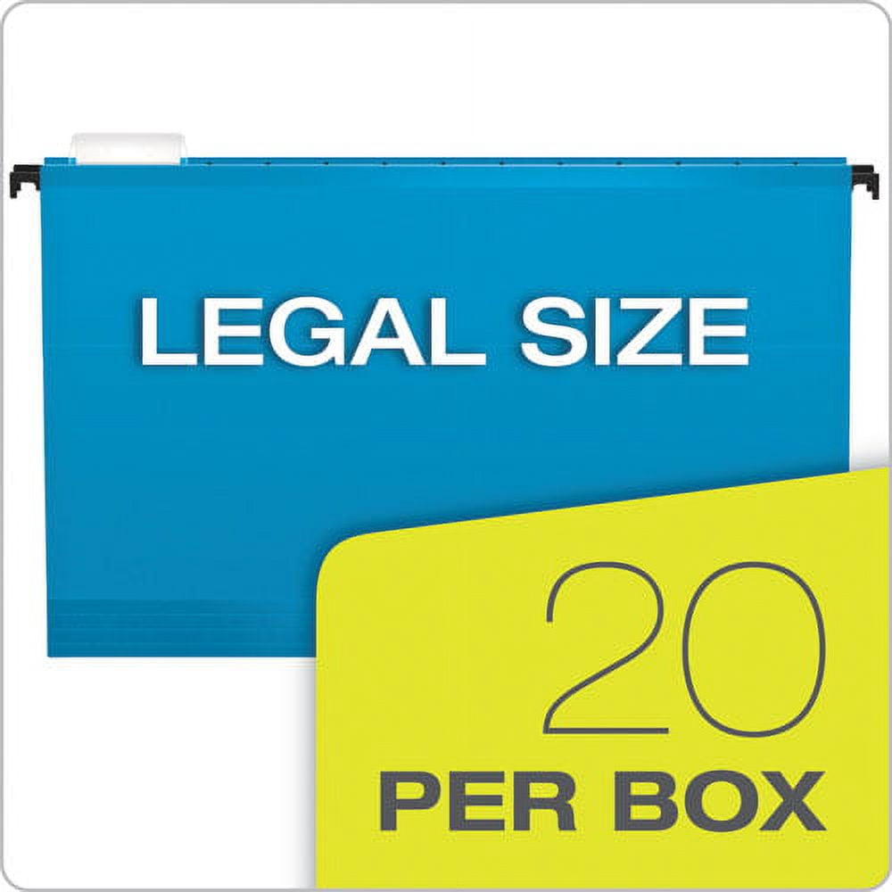 "Surehook Hanging Folders, Letter Size, 1/5-Cut Tab, Assorted, 20/box | Bundle of 2 Boxes"