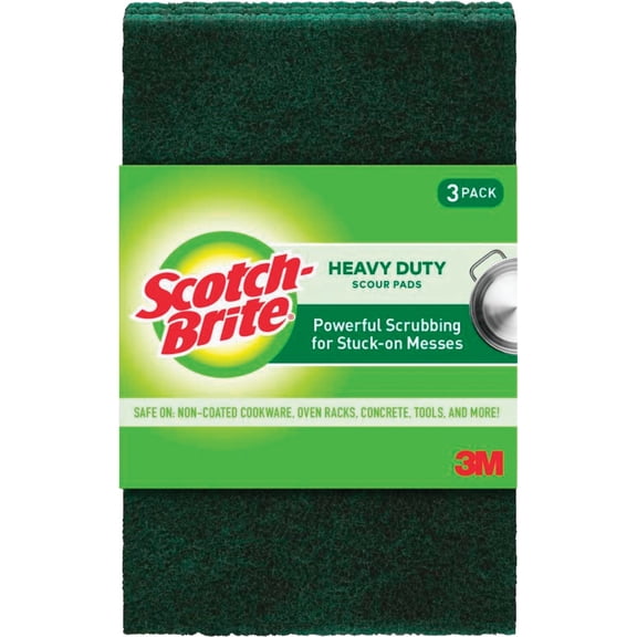 Scotch Brite 223-10 9" X 6" Scotch-Brite Scour Pad