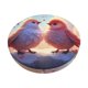 thumbnail image 1 of Balery Heart Sky Bird Couple Fundas de asiento para taburete de bar redondo de tela de terciopelo ajustables que protegen de arañazos y manchas para sillas de 14 a 17 pulgadas.-13 inch, 1 of 7