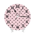 thumbnail image 7 of Kdxio Clock number Print Wall Clock,10 Inch Battery Operated Wall Clocks,Silent Non Ticking Small Analog Clock for Living Room,Office,Home,Bedroom,Kitchen,Bathroom, 7 of 7