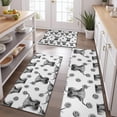thumbnail image 2 of White Highland Cow Lemon Pattern Kitchen Rugs Sets Of 3,Kitchen Runner Rugs Non Skid Washable,Decorative Kitchen Floor Mats for Kitchen,Sink,Laundry,17"x30"+ 17"x47" + 17"x59", 2 of 6