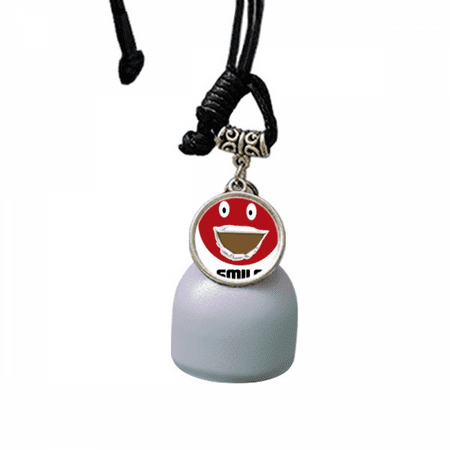 Happy Red Emotion Sle Wide Wind Chimes Bell Car Pendant