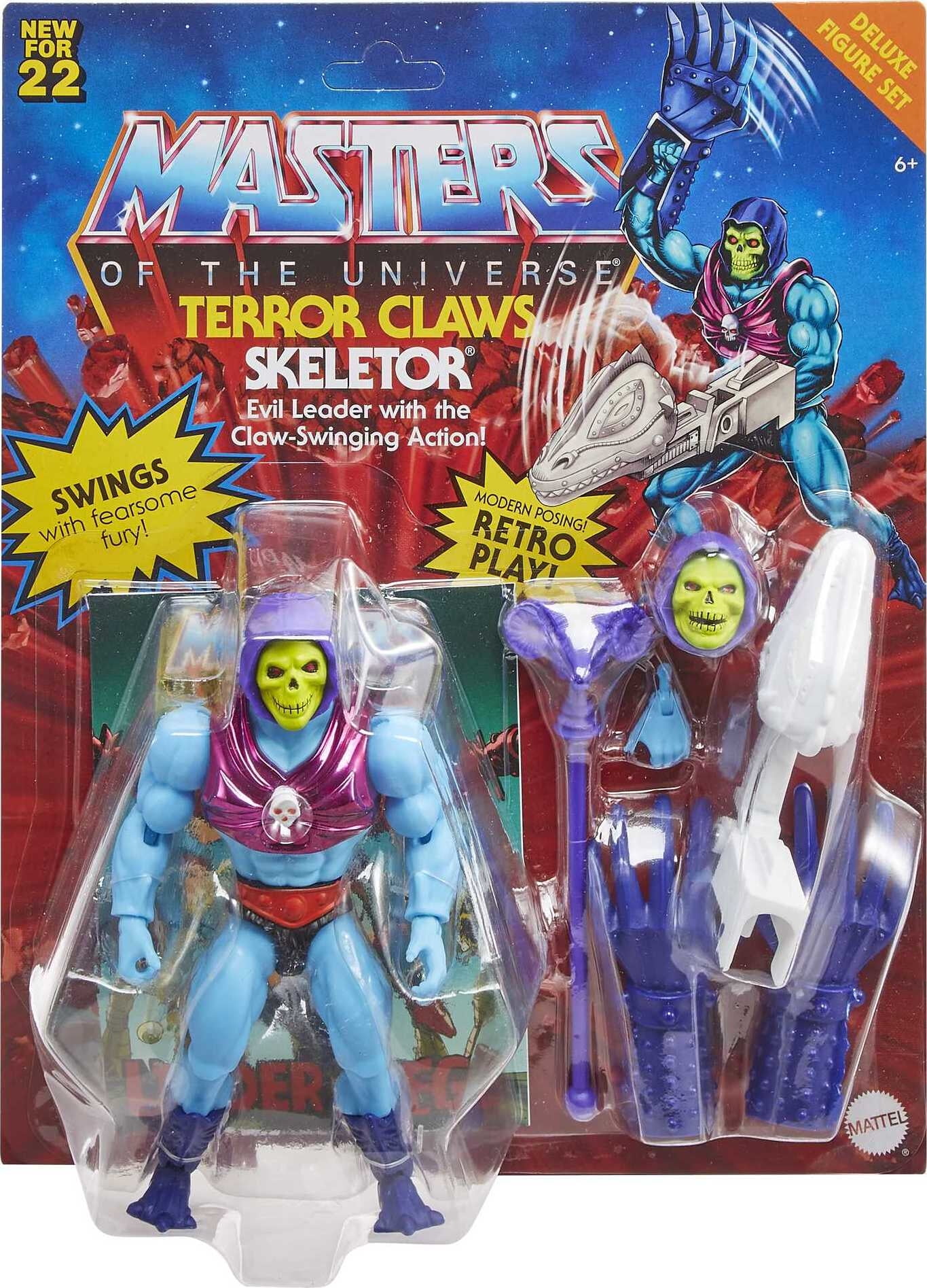 Masters of the Universe Origins Terror Claws Skeletor Action