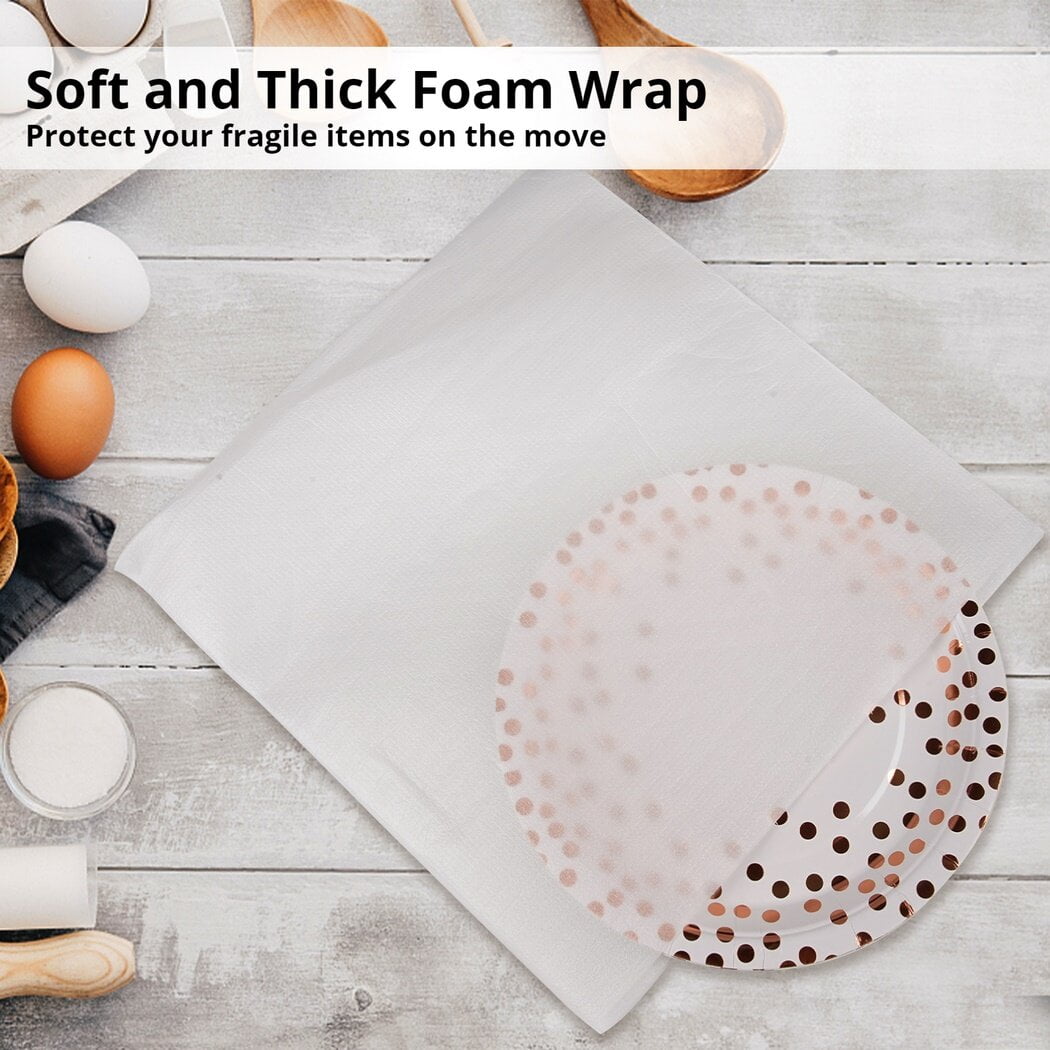 100PCS Bubble Wraps Pouches 12 x 12, Packaging Material Bubble Sheets, Cushioning Foam Pouches for Packing, Moving, Shipping, Storing
