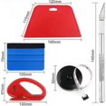 thumbnail image 5 of Professional Wallpaper Hanging Tool, Wallpaper Application Tool With Cutting Tool, Felt Squeegee, Rigid Squeegee, Tape Measure For Vinyl Film, Wallpap, 5 of 5