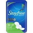 thumbnail image 5 of STAYFREE Ultra Thin Super Long Pads with Wings 32 ea (Pack of 6), 5 of 9