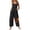 Black #55, variant on WULMLEO Women's Halloween Jumpsuit Sleeveless Casual Travel Romper Going Out Fall 2026 Floral Rompers Loose Graphic Plus Size Overalls with Pockets White 3XL