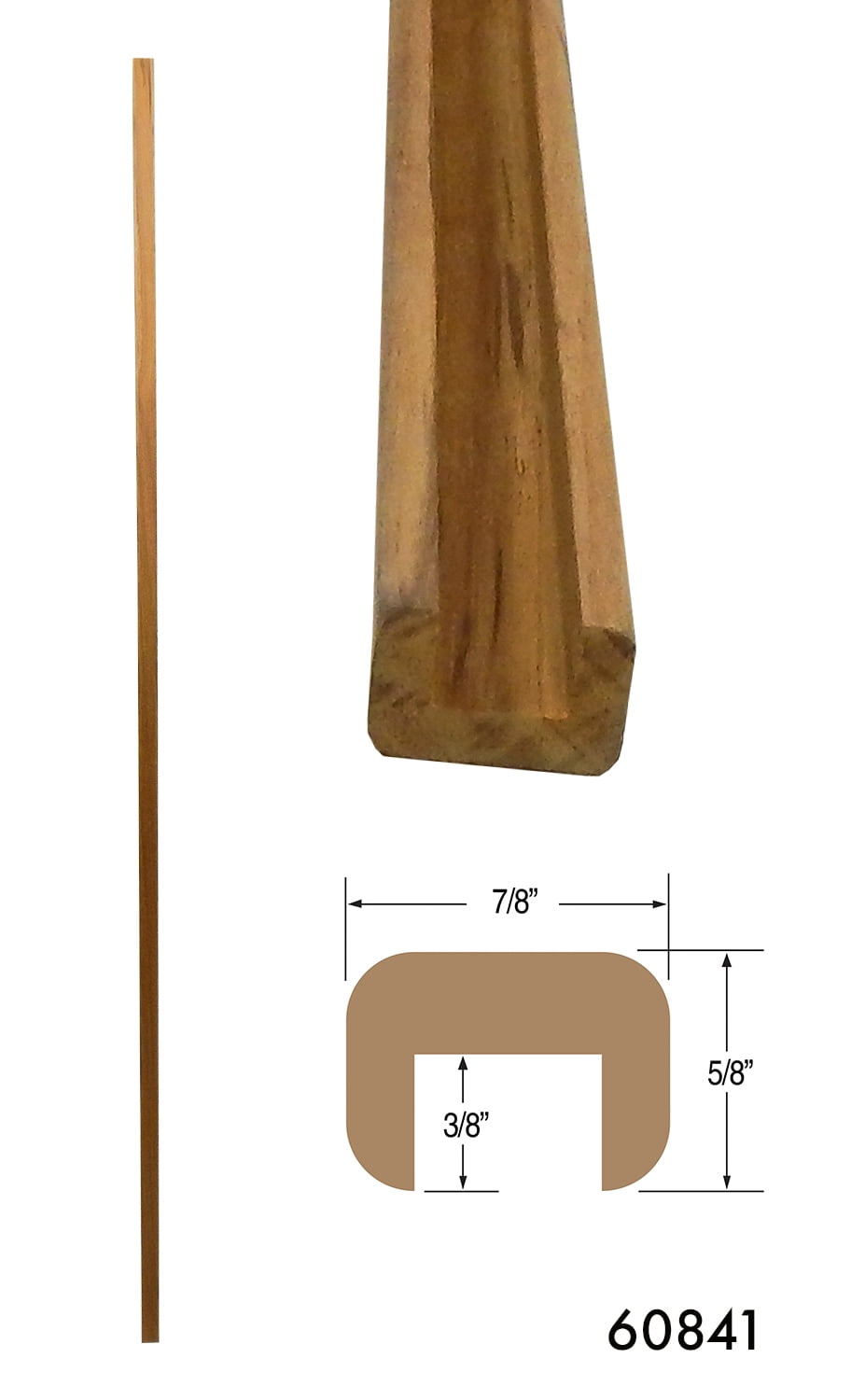 teak potting bench on Seateak 60841 Teak Boat Trim Cap Molding 5 Foot Length Large 3 4 Inch Walmart Com Walmart Com