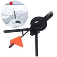 thumbnail image 3 of Winter Ice Fishing Flag Marker, Triangular Structure Bright Warning Easy To Use Efficient Stable Tip Up Fishing Flag  For Freshwater Fishing, 3 of 8