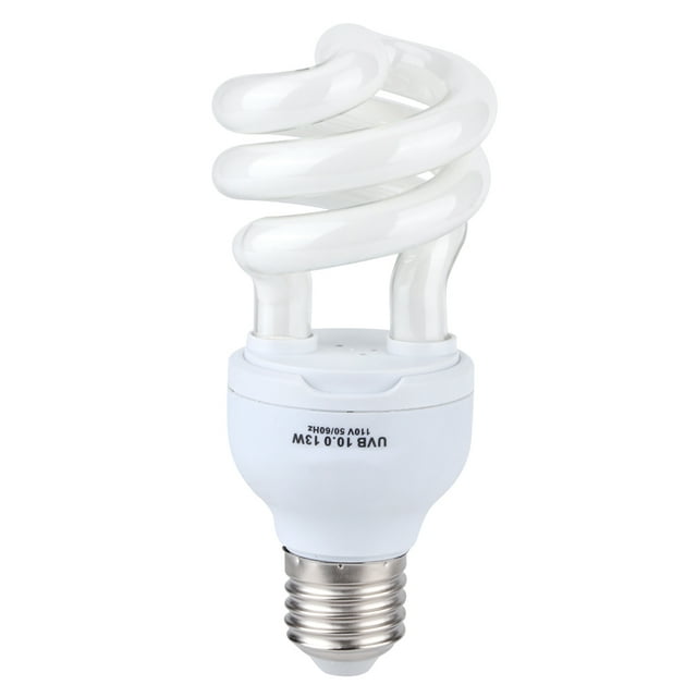 Luz De Ahorro De Energía 110V UVB10.0 Lámpara De Ahorro De Energía Bombilla De Luz De Preservación De Calor Ultravioleta Para Animales Reptiles