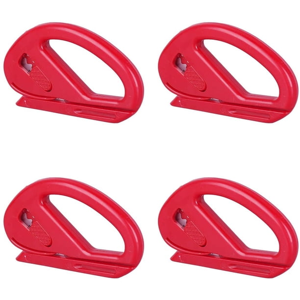 Abastado Kit de cortador de papel de regalo de 4 piezas Shark Tank, dispositivo de corte de papel enrollado para herramientas de tintado de ventanas, películas, bolsas de vacío, herramienta de corte