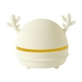 thumbnail image 1 of MERIGLARE Porte-Éponge de Beauté Étui de Transport Cadeaux Réutilisable Mixeur de Maquillage Étui de Voyage Blanc, 1 of 9