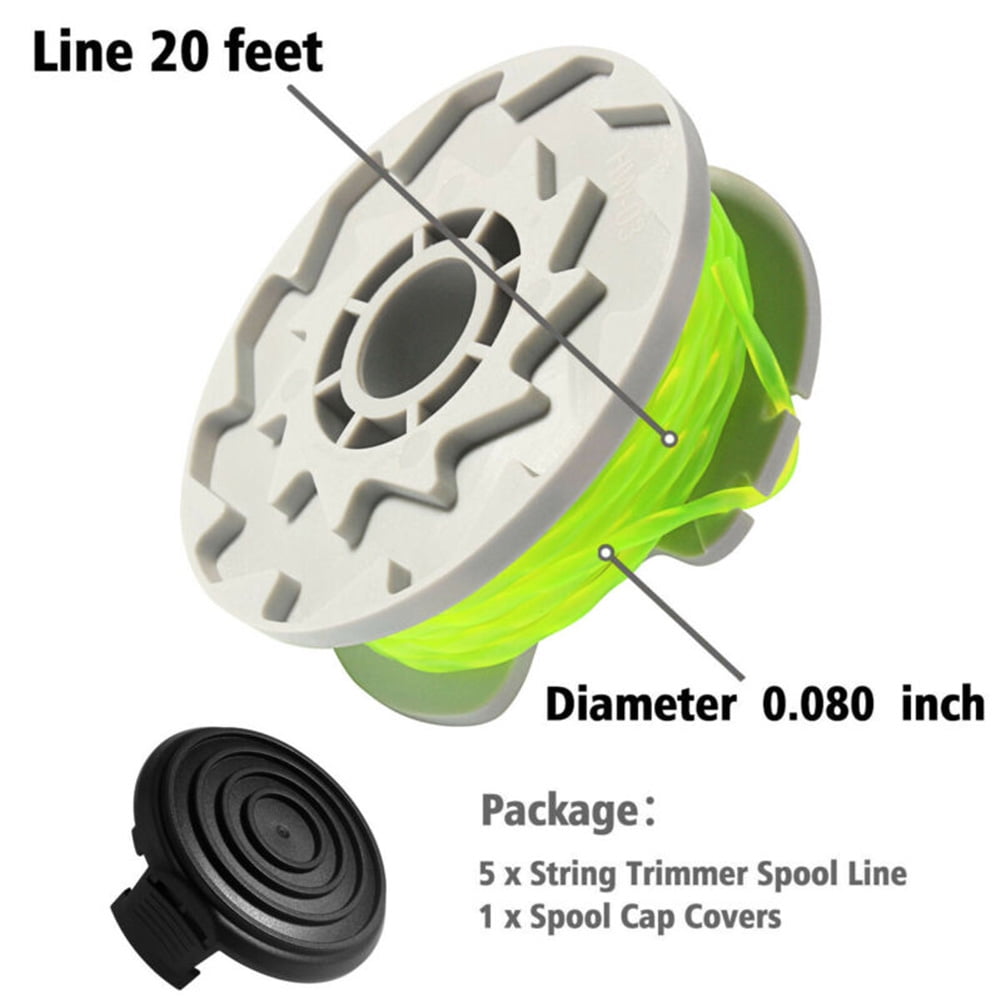 Yaju Lawn Mower Spool Line Spool Cover Accessories Compatible With Worx