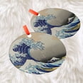 thumbnail image 3 of The Great Wave off Kanagawa Ornament SunCatcher Light Catcher Window Hanging Home Decor Hokusai Ukiyo-e Japanese Art, 2025, Holiday Decoration, 2025, Seasonal Holiday Decor,, 3 of 5