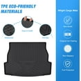 thumbnail image 3 of Nilight Cargo Mats for Toyota RAV4 2019 2020 2021 2022 2023 2024 2025,All Weather Protection Heavy Duty Cargo Liners, 3 of 7