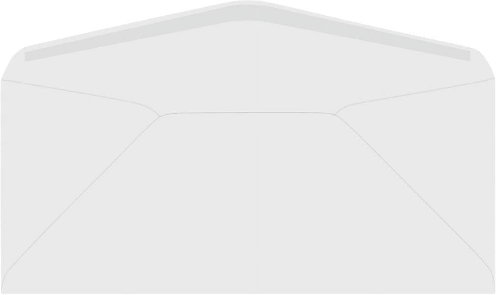 LUXPaper #9 Regular Envelopes, 3 7/8 x 8 7/8, Bright White, 250/Pack
