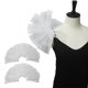 thumbnail image 2 of Wing Epaulet White Shoulder Boards Shoulder Jewelry for Music Festival Wedding Angel Costume Shoulder Pads, 2 of 4