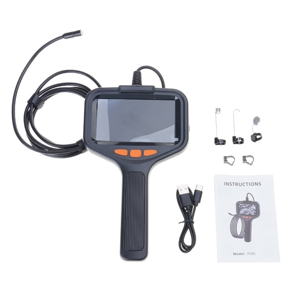 Upgrades 8mm Industrial Borescope Camera Handheld Inspection Tool for Automotive Engine cylinders Pipe Inspection