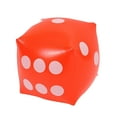 thumbnail image 1 of Dados inflados Strade Fareast Limited grandes de PVC para favores de fiesta juegos interiores exteriores rojo, 1 of 8