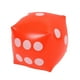 thumbnail image 1 of Dados inflados Strade Fareast Limited grandes de PVC para favores de fiesta juegos interiores exteriores rojo, 1 of 8