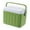 Green, variant on QccHieUs Cooler Box Hot/Cold Retention Cooler Ice Chest Box Storage Container for Outdoor White