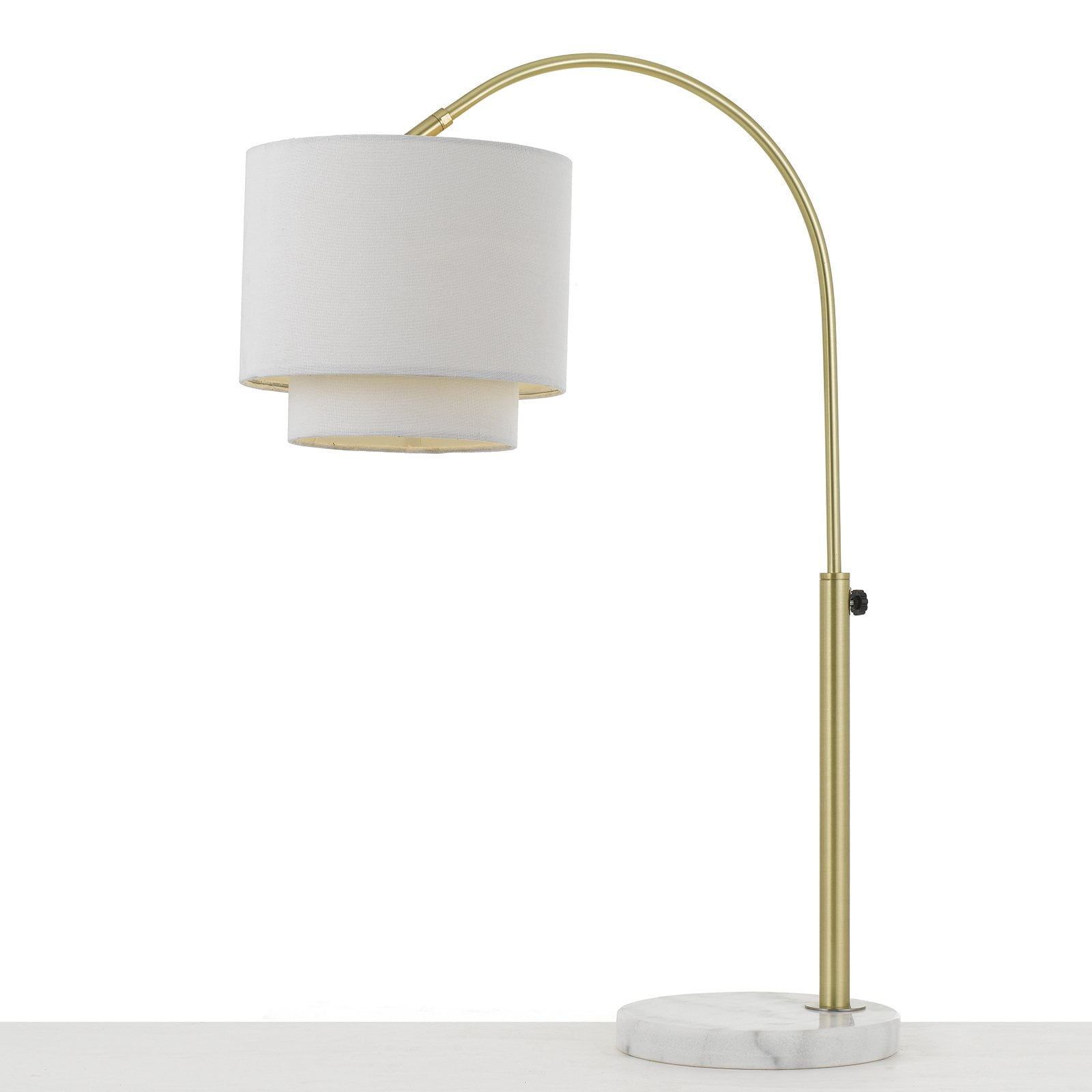 brushed gold desk lamp