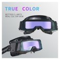 thumbnail image 2 of Outside Control Solar Auto Darken True Color Welding Glasses Welder Mask Welding Helmet Goggles With Shade Eara ,Widely Used, 2 of 6