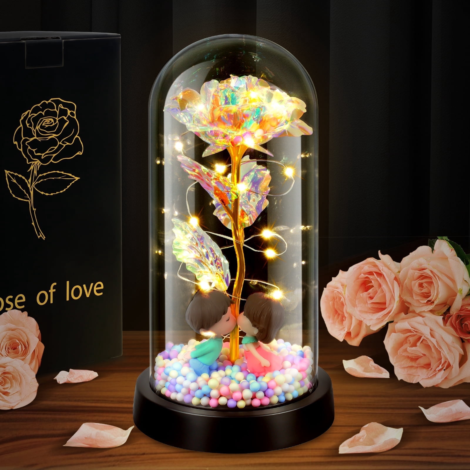 White,Kissing doll,with Gift Box