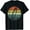 Black, variant on Surfer Gifts Retro Sunset Surfboard Silhouette Surfing Gifts Unisex T-Shirt for Men Women