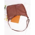 thumbnail image 6 of LAVA Large Capacity PU Leather Tote Bag for Women, Adjustable Crossbody Shoulder Bag, 6 of 7