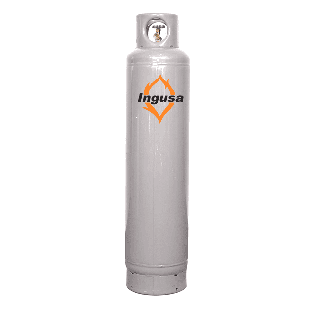 Cilindro para Gas LP INGUSA PT30CIL_01 de 30 KGS Válvula Tradicional