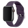 Worryfree Gadgets Silicone Band Compatible with Apple Watch Band 41/40/38mm iWatch Band Series 8 7 6 5 4 3 2 1 SE- Purple