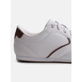 thumbnail image 4 of No Boundaries Women's Quilted Lace Up Sneakers, 4 of 6