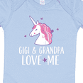 thumbnail image 4 of Inktastic Gigi and Grandpa Love Me Unicorn Grandchild Girls Baby Bodysuit, 4 of 5