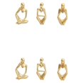 thumbnail image 1 of tssuouriy Elegant Decoration Thinker Statue To Add Charm To Home Materials Gift Choice gold 2Set, 1 of 6