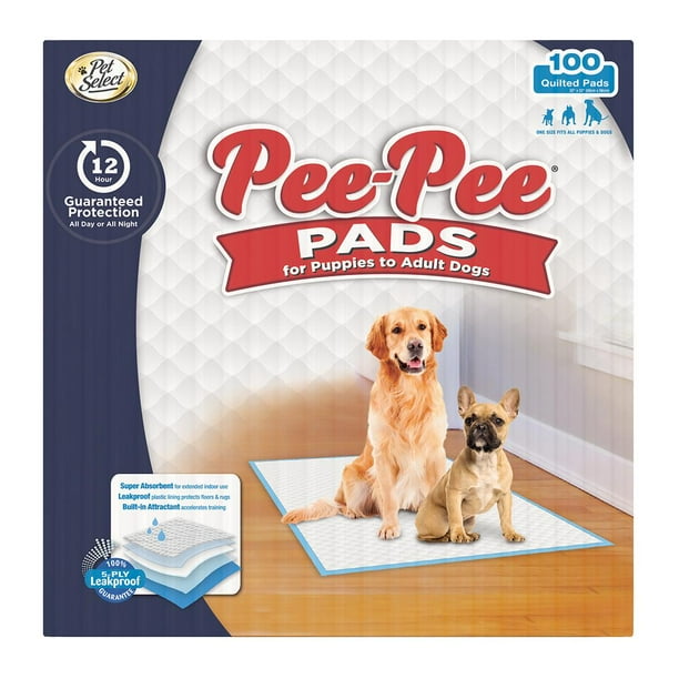 Pet Select PeePee Pads, 100 ct.