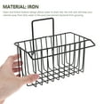 thumbnail image 3 of Kitchen Sponge Basket Sink Accessories Organizer Storage Wrought Iron M Set of 2, 3 of 6