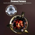 thumbnail image 5 of Outdoor Wood Stove Backpacking Portable Survival Wood Burning Camping Stove, 5 of 8
