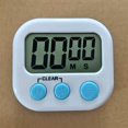 thumbnail image 2 of LCD Digital Timer Magnetic Kitchen Countdown Alarm Clock with Stand (White), 2 of 6