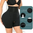 thumbnail image 4 of LILVIGOR Tummy Control and Hip Enhancer for Women with Pads Fake Butt Lifter Hourglass Underwear Shapewear High Waisted Shaping Shorts, 4 of 6